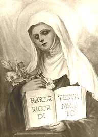 "S.Angela Merici" - dipinto di sr.Magdalena Hekker S.C.G.A.
